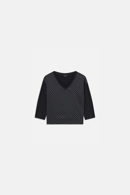 tcharlie T-shirt black woman