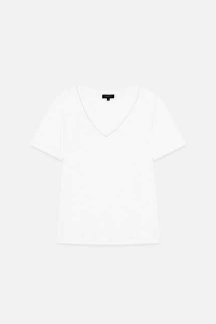 T-shirt Tpepe ecru femme