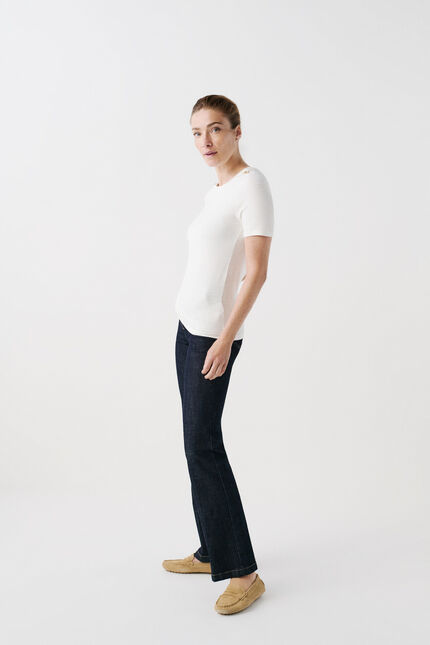 T-shirt tleoni blanc femme