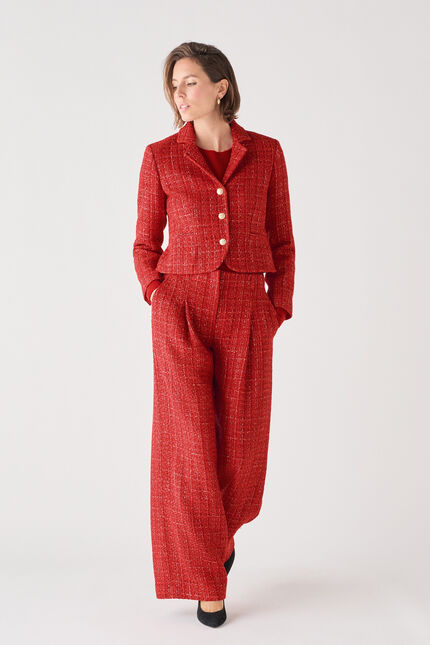 Pantalon Pchristmas rouge femme
