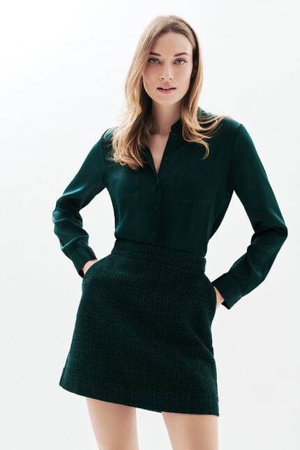 Jupe Janette4 vert foncé femme