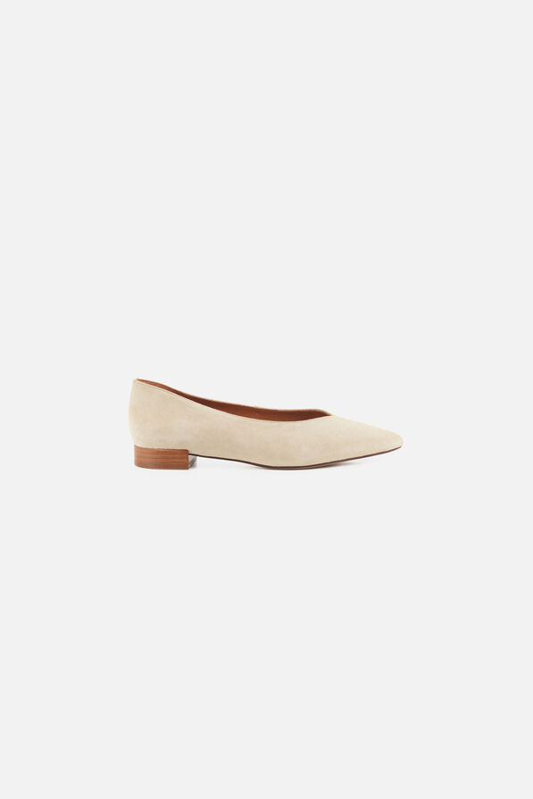 ballerines aria en cuir naturel sable femme Ballerines Aria en cuir naturel sable femme