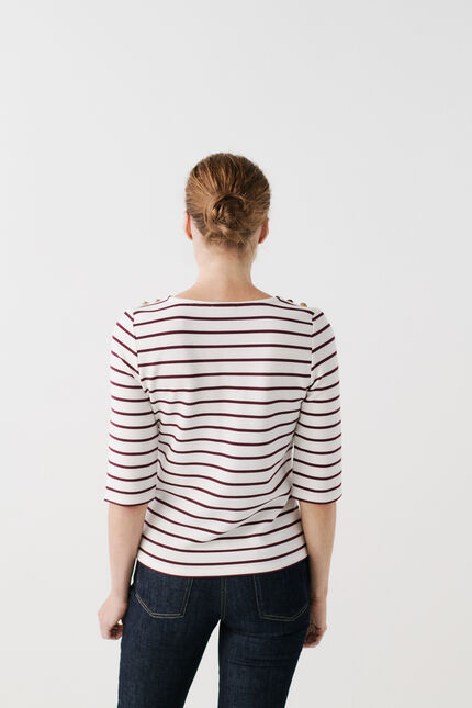 T-shirt tolympiade ivoire femme