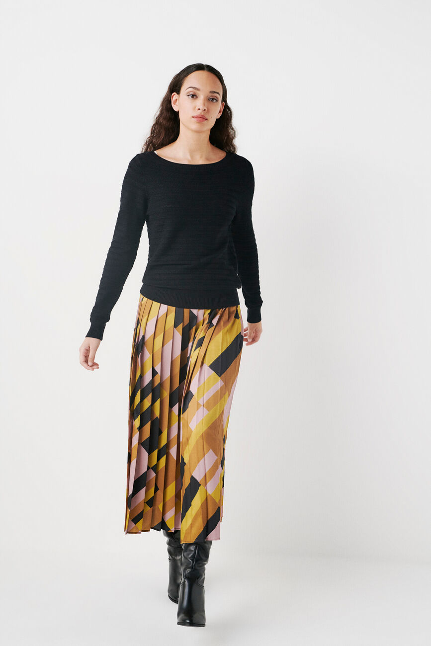 Pull marion noir femme