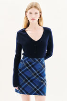 Japoline skirt electric blue woman