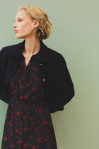 Roma2 dress black woman