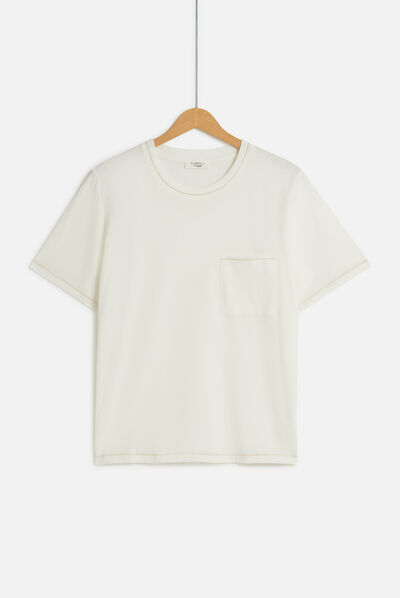 T-shirt tvega blanc femme