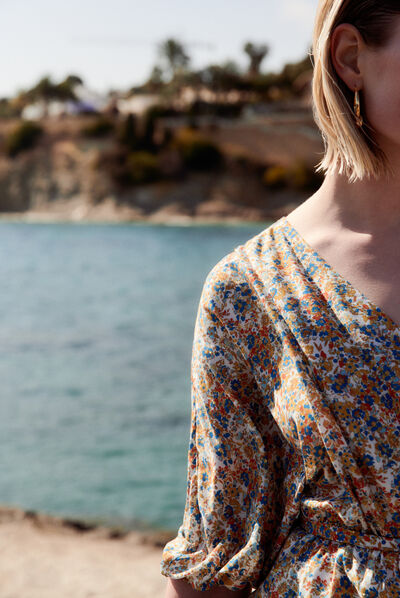 robe magnolia ivoire femme