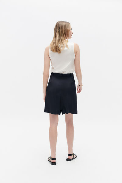 Pantalon pbrandon bleu marine femme