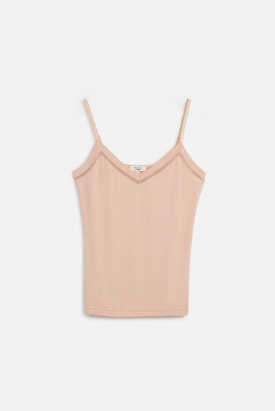 top bea rose pastel femme
