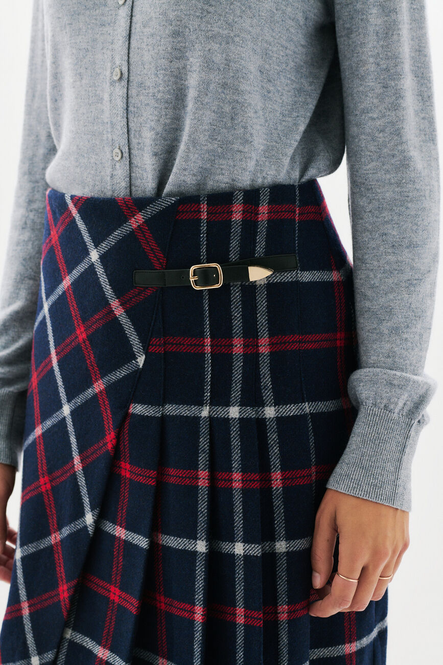 Jmargaret skirt navy blue woman