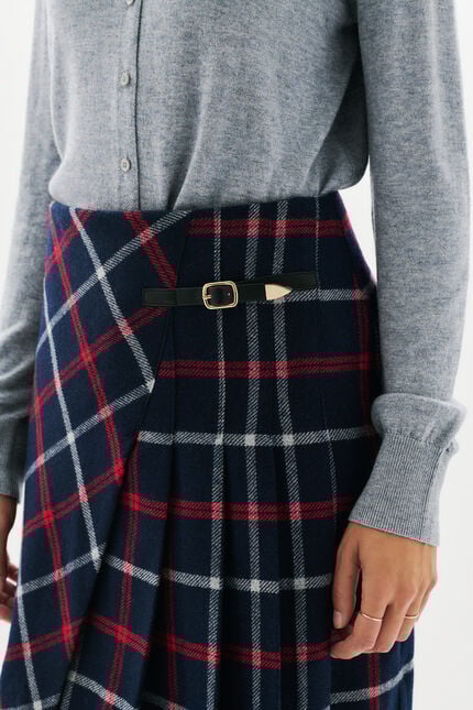 Jmargaret skirt navy blue woman