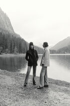Ali coat navy blue woman
