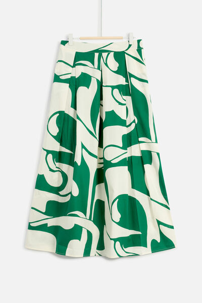 Jupe janalica vert menthe femme