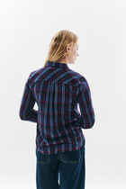 Jessica4 shirt navy blue woman