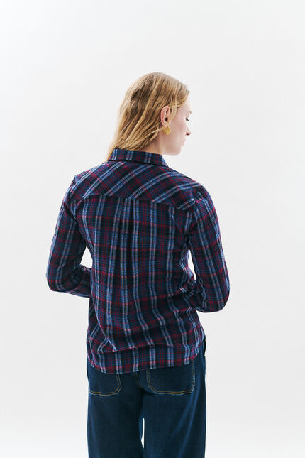 Chemise Jessica4 bleu marine femme