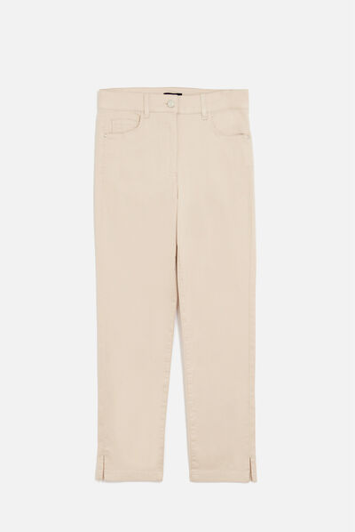 Pantalón pirata Mason beis mujer