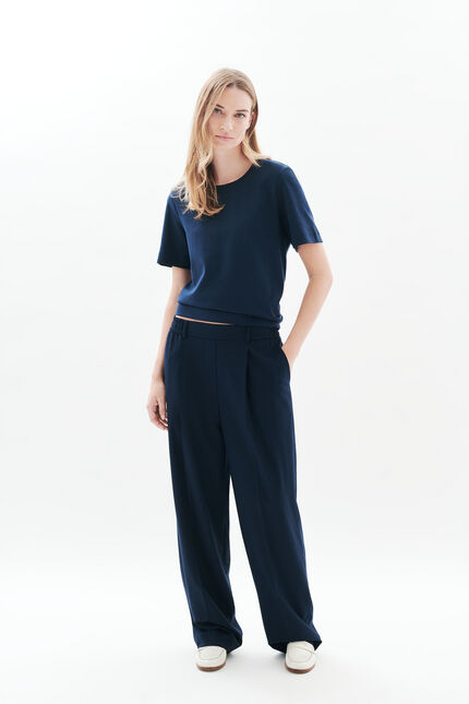 Hochgeschnittene Hose Parapente marineblau damen