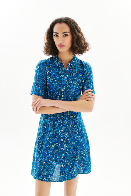 Robe Romeo bleu marine femme