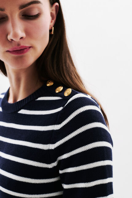 Robe Rjudith bleu marine femme