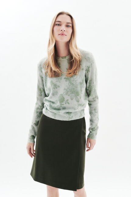 Mfabiola sweater khaki green woman