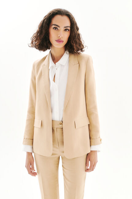 Blazer Randine sandfarben damen