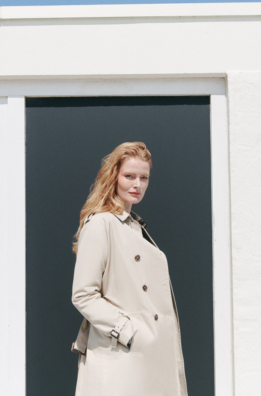 trench max beige femme