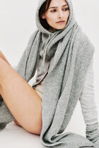 Cagoule Baclava grey woman