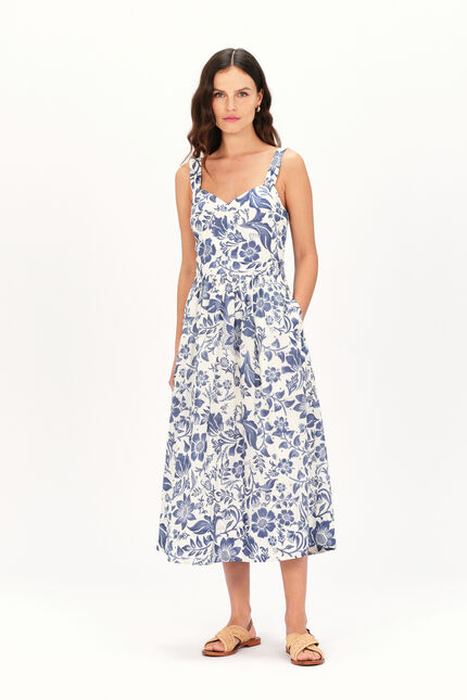 ritzilon jurk denim stone vrouw
