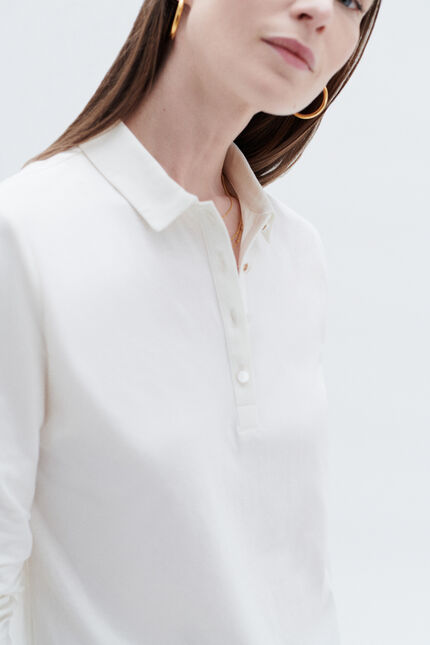 T-shirt tirus marfim mulher