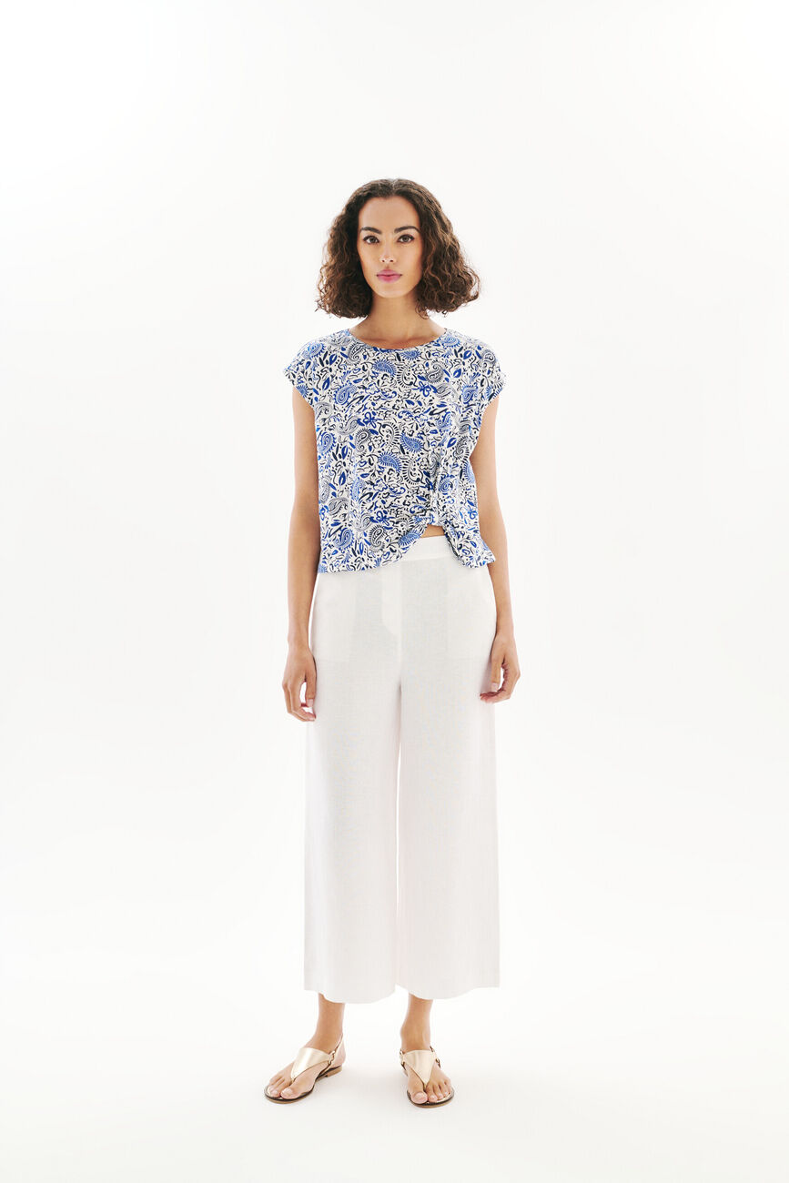 Camiseta Timi1 azul real mujer