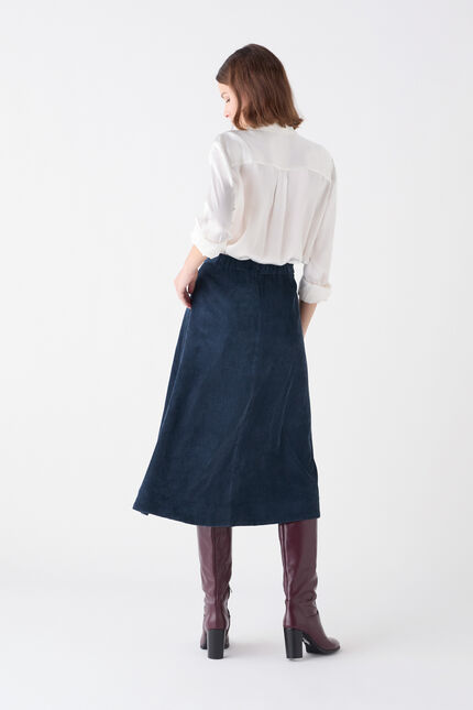 Jupe Jupina bleu marine femme