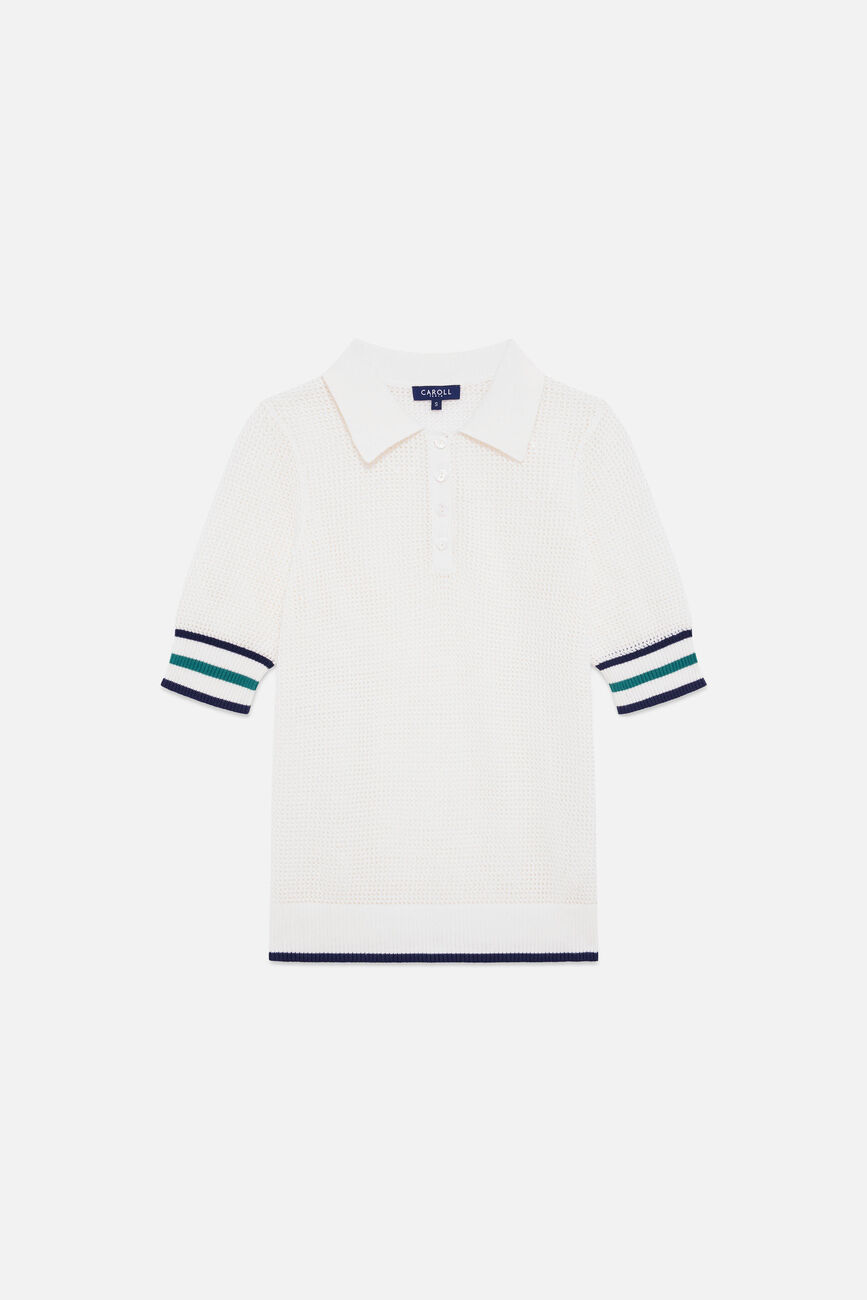 Pull mnovak blanc femme