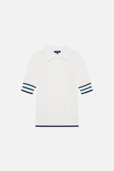 Pull mnovak blanc femme