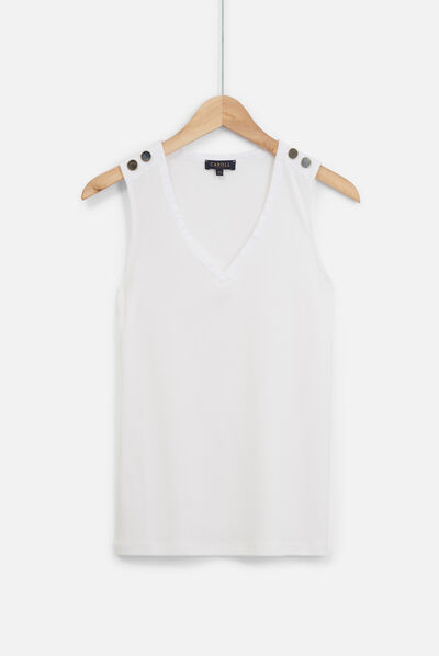 tee-shirt dana bis blanc femme