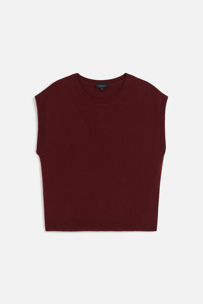Pull mathilde bordeaux femme