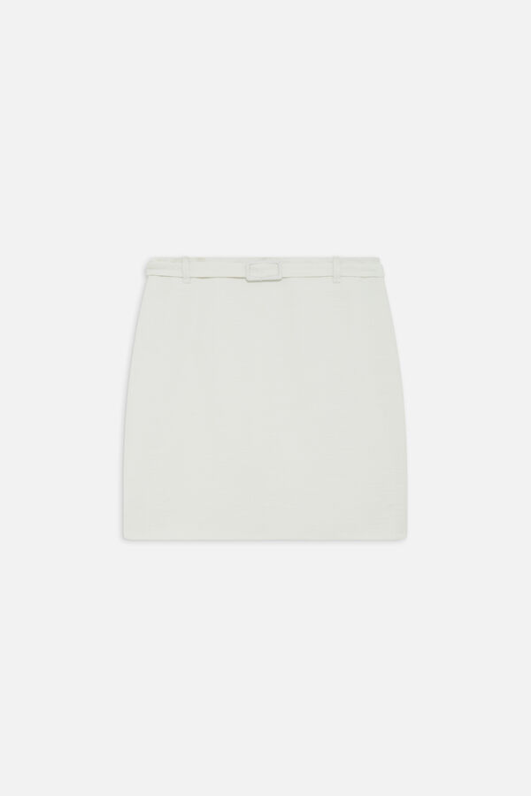 Jupe Johany ecru femme