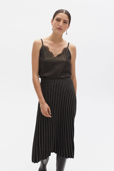 t-shirt nadia noir femme