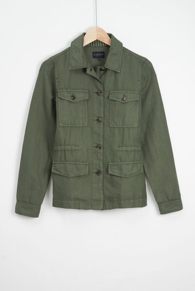 veste grace vert kaki femme