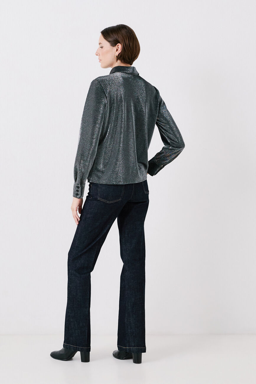 talba4 t-shirt silver grey woman