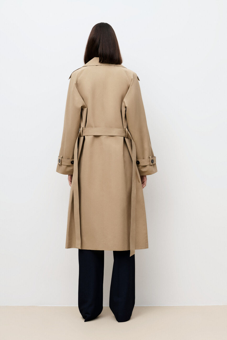 Trench Gato dunkelbeige damen