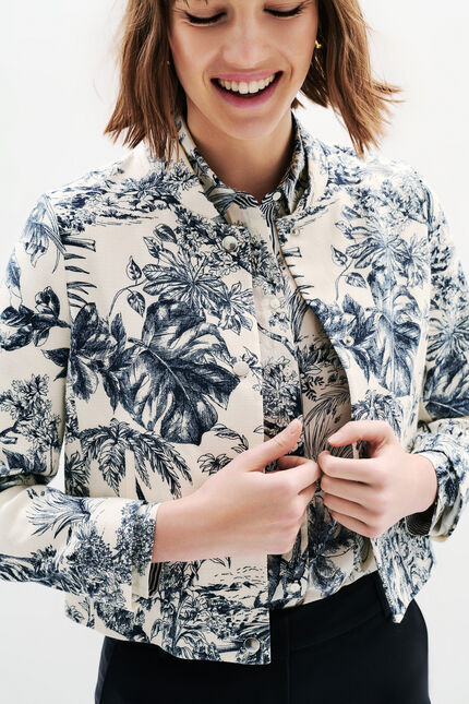 Veste vienna bleu marine femme