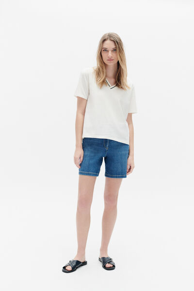 tshirt lou ecru femme