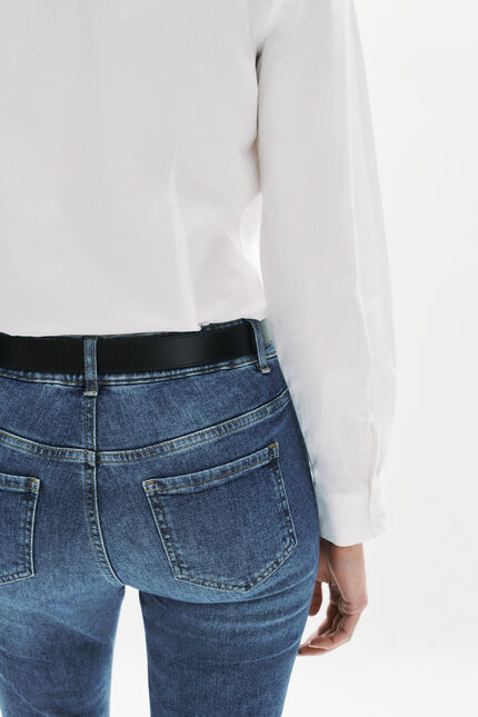 Pantacourt palebi denim stone femme