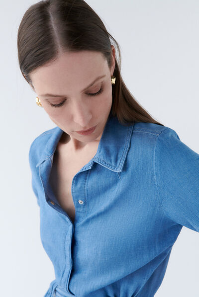 Combinaison belpasso bleu ciel femme