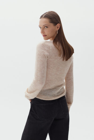 pull erica beige femme