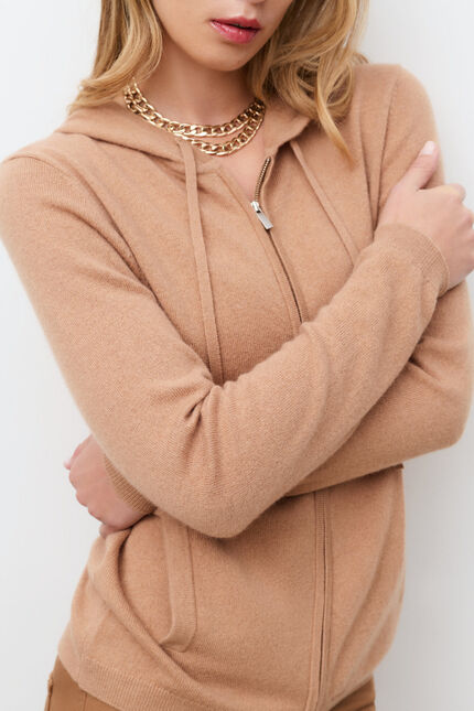 Vest Basila camel vrouw