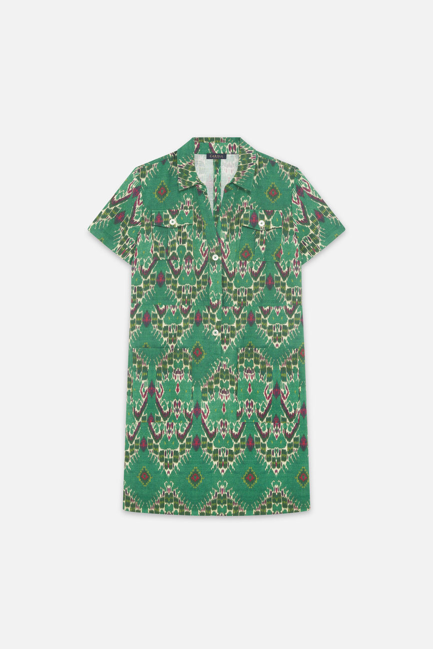 Robe Rlaureen1 vert femme