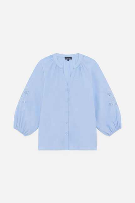 Caubie-Hemd himmelblau damen