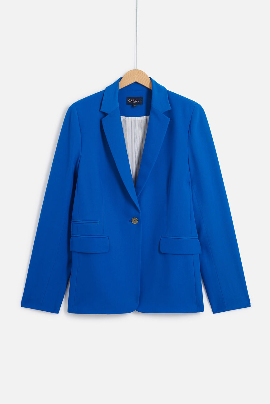 blazer antea b bleu electrique femme